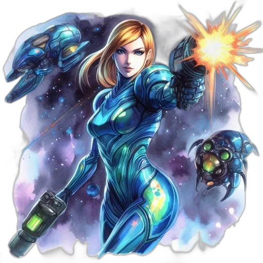 comic book art, concept art, fantasy art, pixel art transparent PNG cut-out