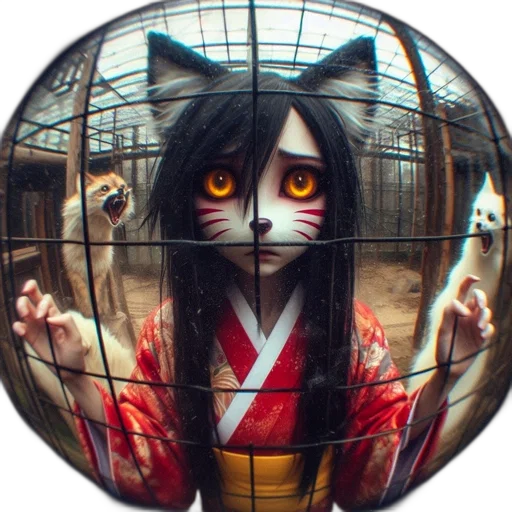 mask, animal, face, staff transparent PNG cut-out