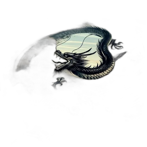 dragon, creature, animal, mask transparent PNG cut-out
