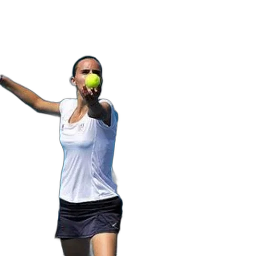 3d render, photorealistic, female, tennis transparent PNG cut-out