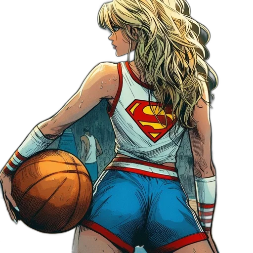 comic book art, concept art, cartoon, fantasy art transparent PNG cut-out