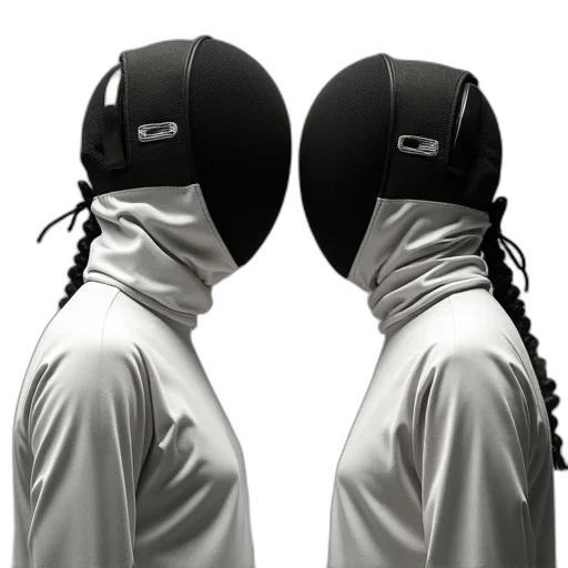 jacket, mask, hat, crown transparent PNG cut-out