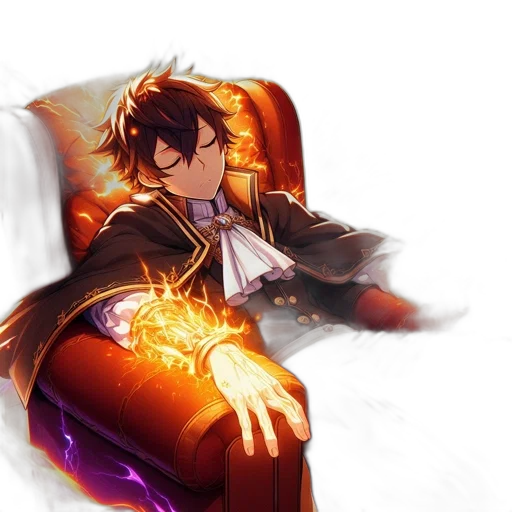 jacket, concept art, fantasy art, anime transparent PNG cut-out