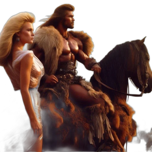 fantasy art, concept art, photorealistic, 3d render transparent PNG cut-out