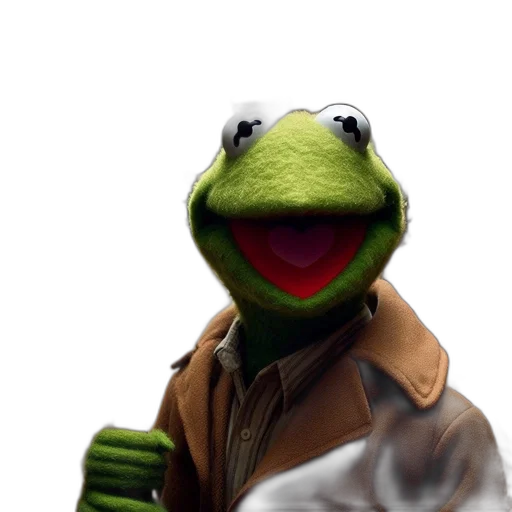 jacket, staff, animal, face transparent PNG cut-out