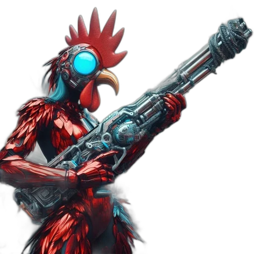 weapon, animal, concept art, pixel art transparent PNG cut-out