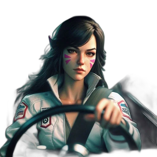 jacket, face, weapon, car transparent PNG cut-out