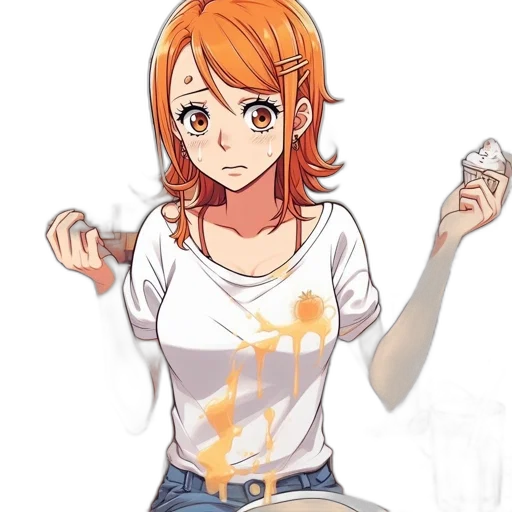 dress, staff, weapon, jacket transparent PNG cut-out
