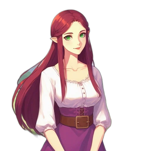 staff, dress, fantasy art, pixel art transparent PNG cut-out