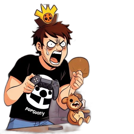 crown, food, weapon, creature transparent PNG cut-out