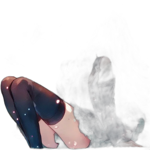 dress, mask, staff, creature transparent PNG cut-out