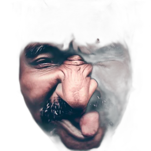 mask, face, creature, dragon transparent PNG cut-out