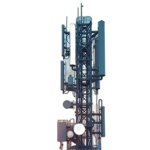 robot, building, weapon, staff transparent PNG cut-out