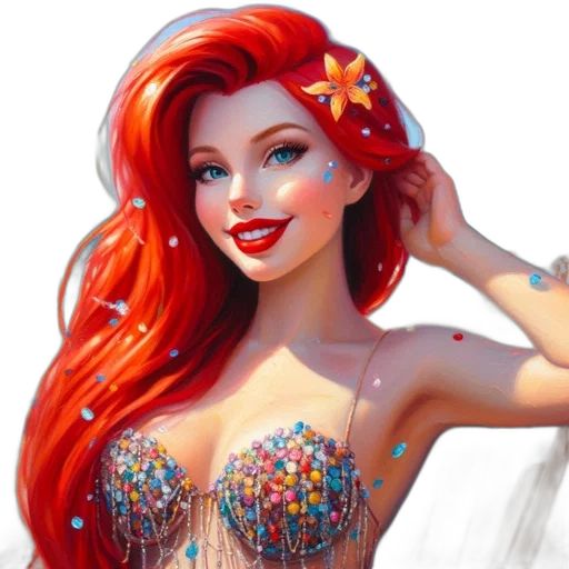 dress, jewelry, fantasy art, cartoon transparent PNG cut-out