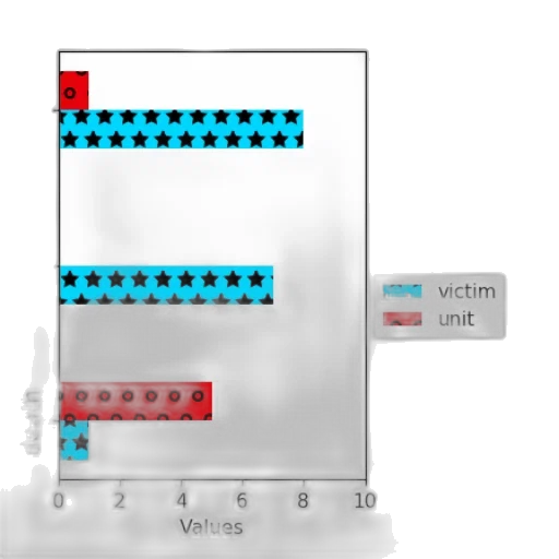 3d render, red, blue, monochrome transparent PNG cut-out