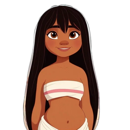 dress, hair, cartoon, concept art transparent PNG cut-out