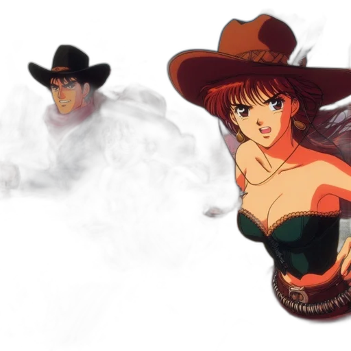 hat, concept art, comic book art, anime transparent PNG cut-out