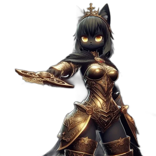 sword, weapon, crown, dress transparent PNG cut-out