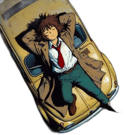 car, jacket, bottle, weapon transparent PNG cut-out