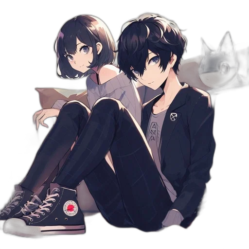 jacket, mask, shoes, anime transparent PNG cut-out
