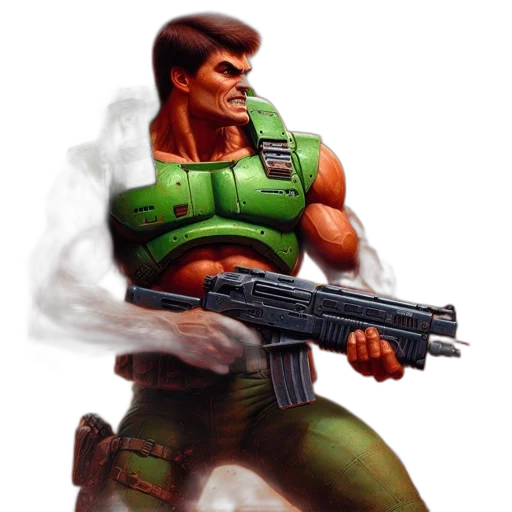 weapon, concept art, comic book art, pixel art transparent PNG cut-out