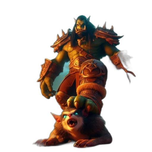 creature, weapon, staff, concept art transparent PNG cut-out