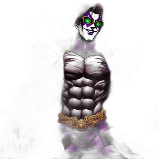 mask, fantasy art, comic book art, concept art transparent PNG cut-out