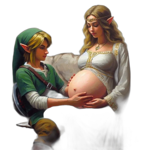 pixel art, concept art, fantasy art, oil painting transparent PNG cut-out