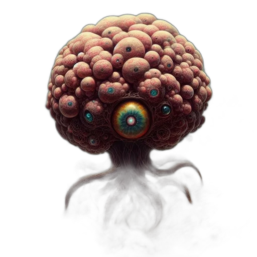 creature, crown, hair, robot transparent PNG cut-out