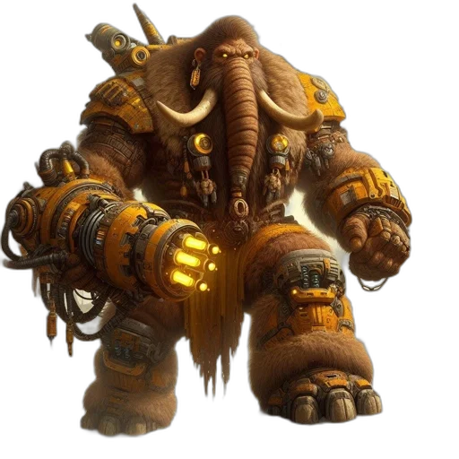 animal, creature, weapon, concept art transparent PNG cut-out