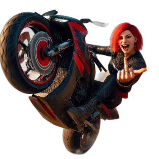 weapon, car, concept art, 3d render transparent PNG cut-out