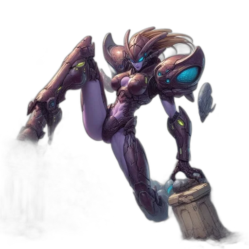 robot, weapon, creature, concept art transparent PNG cut-out