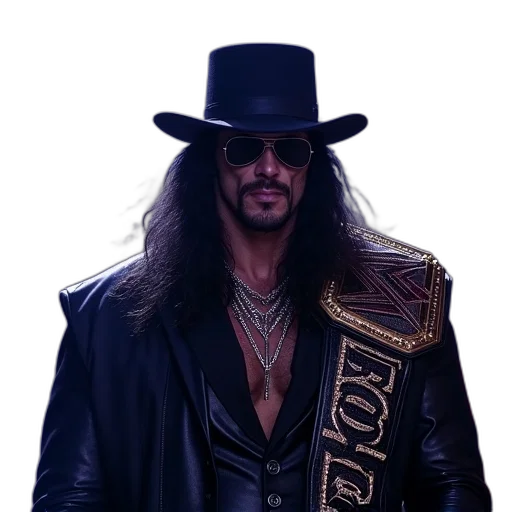 jacket, hat, wwe, championship transparent PNG cut-out