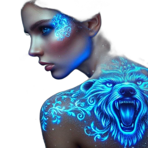 jewelry, mask, creature, face transparent PNG cut-out