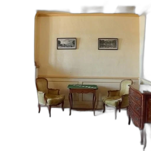 furniture, building, crown, 3d render transparent PNG cut-out