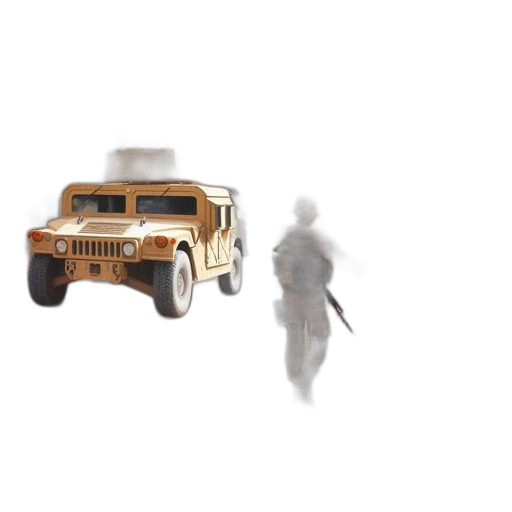 car, robot, weapon, creature transparent PNG cut-out