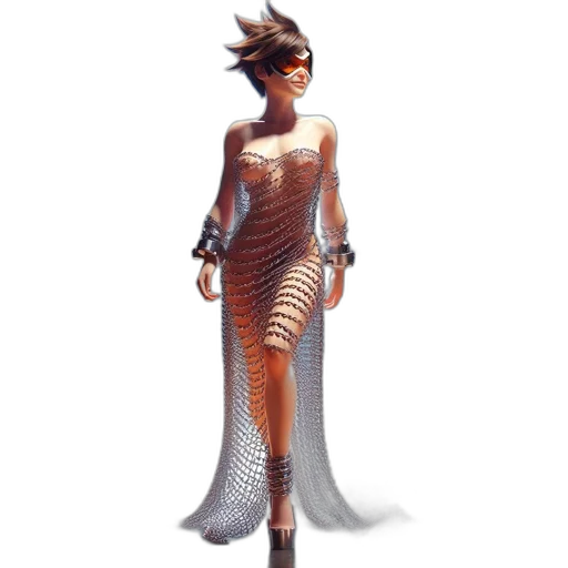 dress, jewelry, creature, concept art transparent PNG cut-out