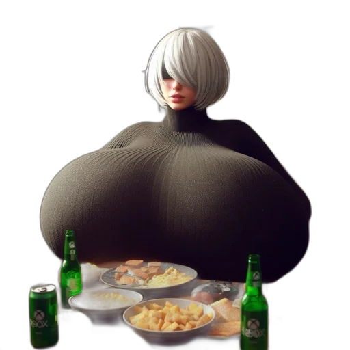 food, creature, jacket, robot transparent PNG cut-out
