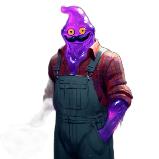 creature, mask, jacket, animal transparent PNG cut-out