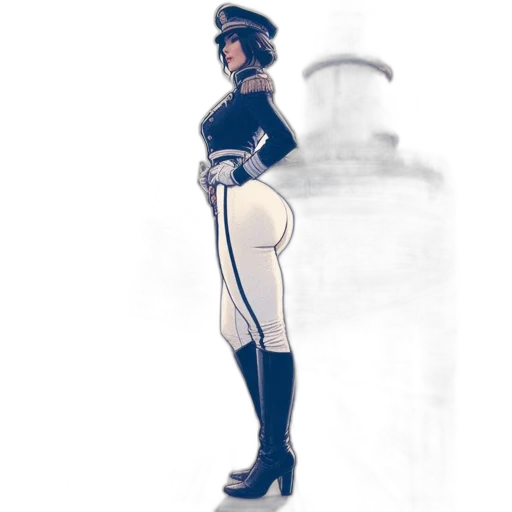 dress, staff, hat, bottle transparent PNG cut-out