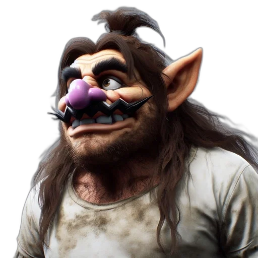 staff, mask, creature, animal transparent PNG cut-out