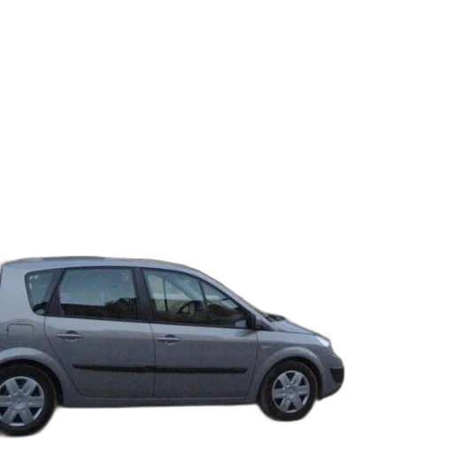 car, 3d render, gray, parked transparent PNG cut-out