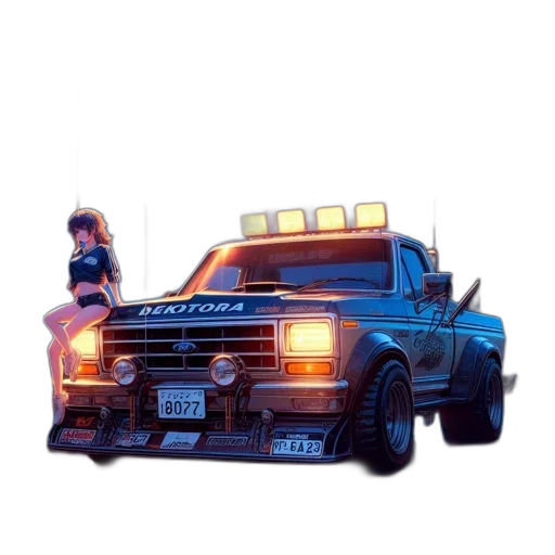 car, weapon, robot, concept art transparent PNG cut-out