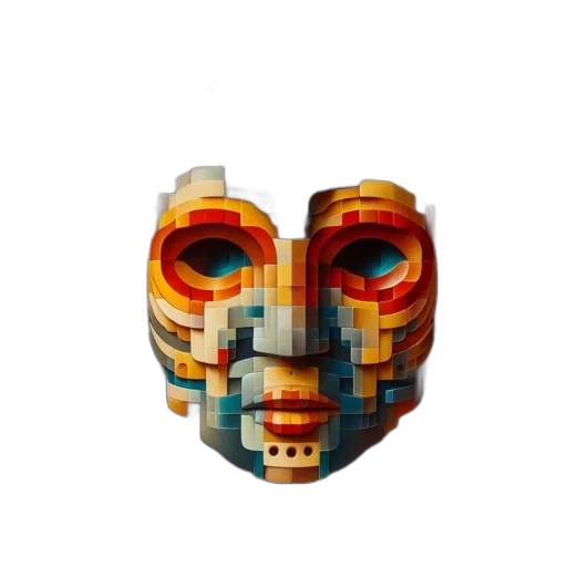 mask, face, robot, jewelry transparent PNG cut-out