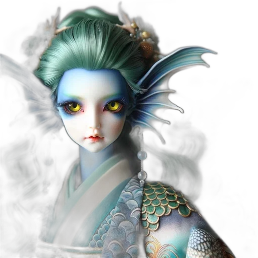 fantasy art, concept art, photorealistic, 3d render transparent PNG cut-out