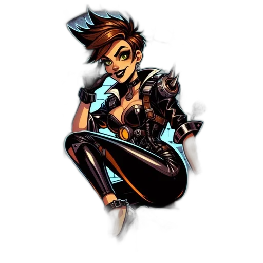 staff, jacket, weapon, jewelry transparent PNG cut-out