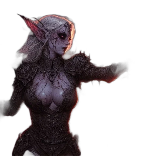 staff, mask, creature, concept art transparent PNG cut-out