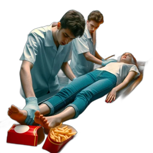 shoes, staff, concept art, photorealistic transparent PNG cut-out