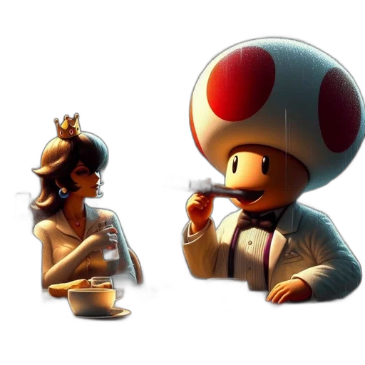 crown, robot, hat, concept art transparent PNG cut-out