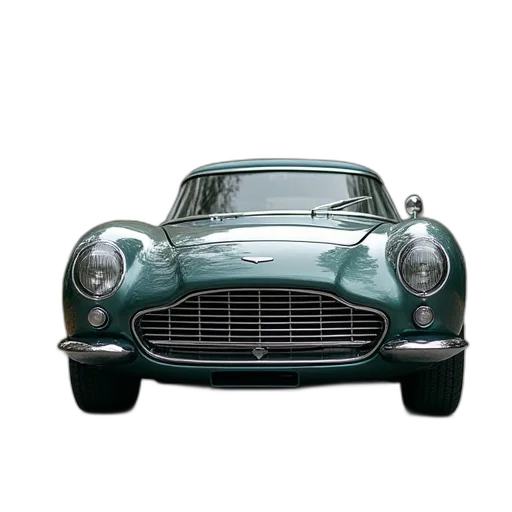 car, photorealistic, 3d render, aston transparent PNG cut-out